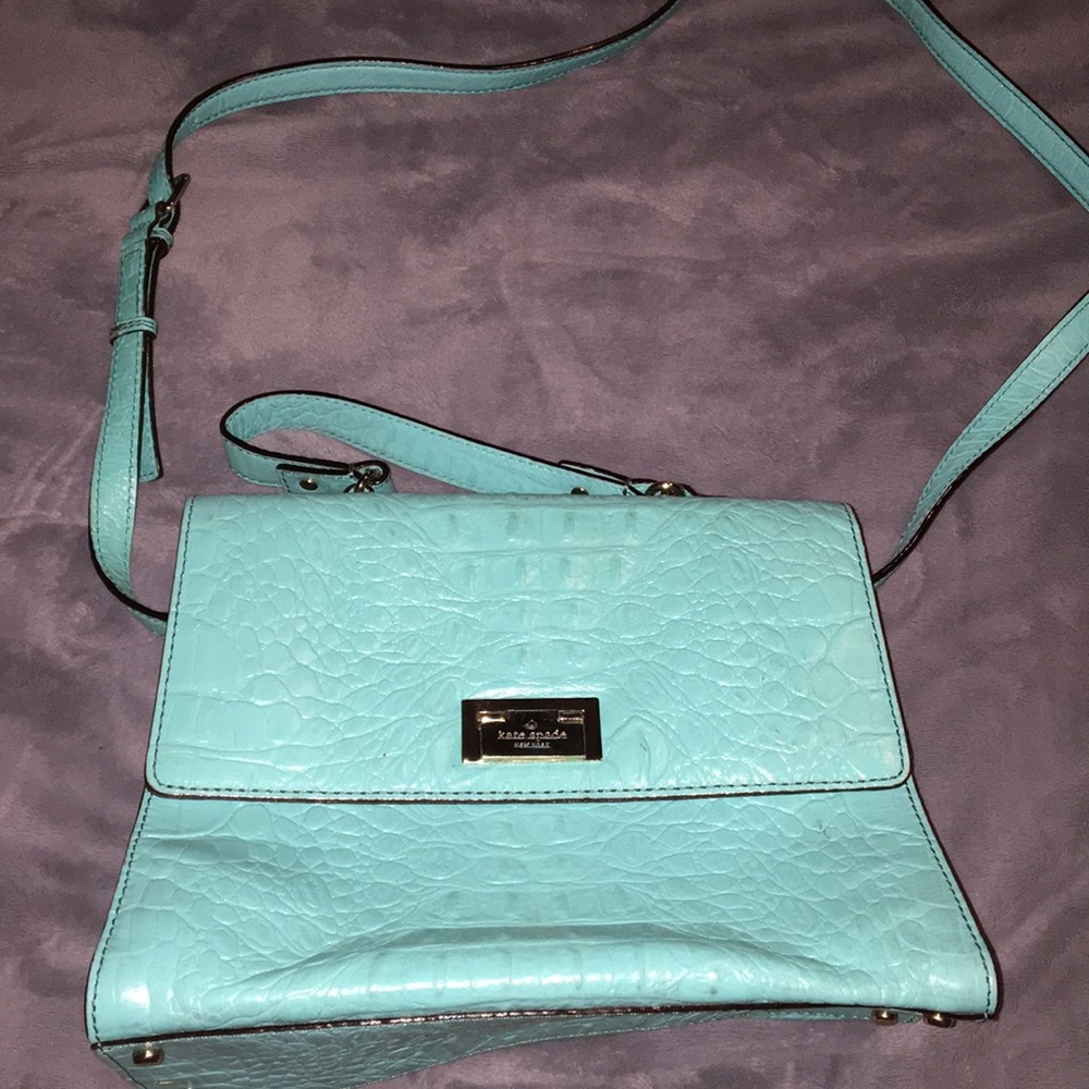 Blue Kate Spade crossbody